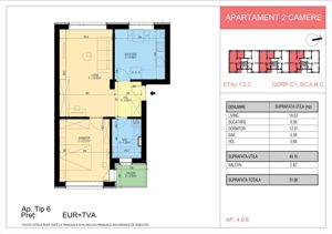 Direct Dezvoltator - Apartament modern cu 2 camere, Sos. Leordeni - imagine 6