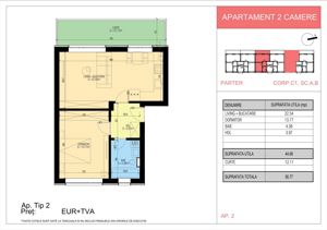 Apartament modern cu gradina in Leordeni – Direct Dezvoltator, fara comision! - imagine 4