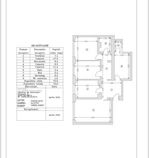 Apartament 3 Camere Piața Progresu! - imagine 9