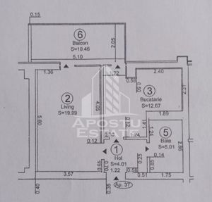 Apartament 1 camera, bloc nou, centrala proprie, zona Calea Aradului - imagine 9