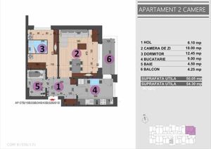 Apartament 2 camere, decomandat, Bd. Brancoveanu - imagine 8