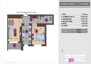 Apartament 2 camere, Grand Arena Mall, Bd. Metalurgiei - imagine 6