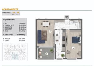 Apartament premium cu 2 camere, balcon + logie, zona Eroii Revolutie, comision 0 - imagine 7