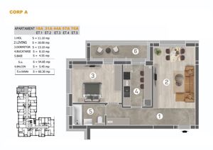 Sector 4, Bucuresti, Apartament 2 camere decomandat, Mall Grand Arena - imagine 8