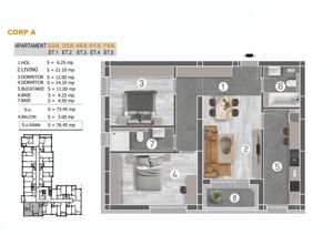 Apartament 3 camere, zona Mall Grand Arena- Bd. Metalurgiei, Berceni, Sector 4 - imagine 8