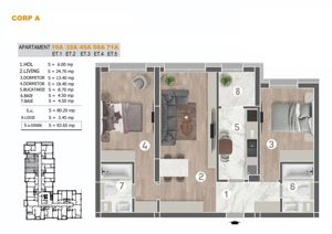 Apartament 3 camere cu finisaje premium, Berceni, Sect 4, zona,Grand Arena Mall - imagine 8