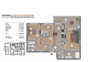 Apartament 3 camere, finisare premium, Metrou Piata Sudului, Berceni, Sector 4 - imagine 8