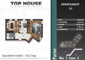 Top House Residence – Apartament bine compartimentat 2 camere, Sector 4 - imagine 5