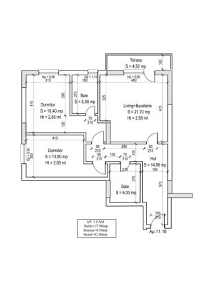 Apartament 3 camere Parcul Teilor - imagine 8