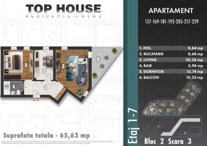 Direct Dezvoltator – Apartament bine compartimentat cu 2 camere, Parcul Arghezi - imagine 7