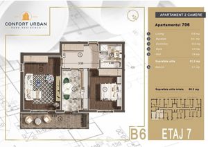 Apartament nou cu 2 camere, pozitie excelenta – Direct de la dezvoltator! - imagine 6