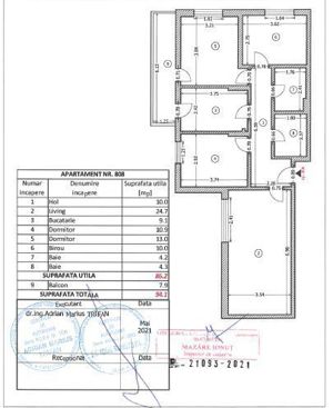 Apartament 4 camere decomandat, parcare inclusa, Sos. Salaj - imagine 8