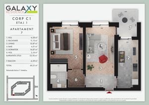 Fara comision! Apartament spatios 2 camere – Direct Dezvoltator - Sector 4 - imagine 5