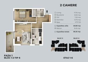 Apartament 2 camere, modern, zona metrou Berceni - imagine 6