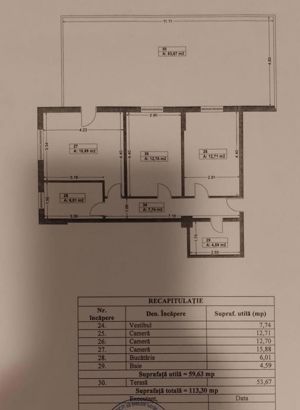 Apartament 3 camere cu terasa ampla, mutare rapida, Bd. Constantin Brancoveanu - imagine 8