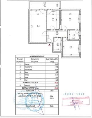 Apartament 3 camere, disponibil imediat, parcare inclusa, Targ Pucheni - imagine 8