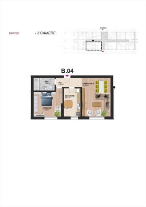 Apartament 2 camere modern, disponibil imediat, parter, Soseaua Oltenitei - imagine 8