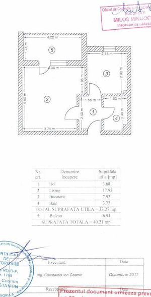 Garsoniera disponibila imediat, metrou Aparatorii Patriei, Sectorul 4, etaj 1/5 - imagine 36