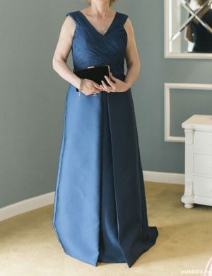 Rochie haute couture Pronovias - Barcelona, din mătase naturală Mikado