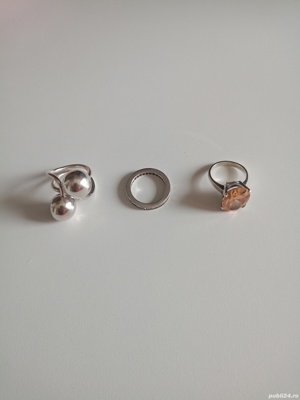 vand inele de argint modele deosebit,noi, produs de calitate  - imagine 2