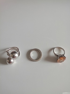 vand inele de argint modele deosebit,noi, produs de calitate  - imagine 3