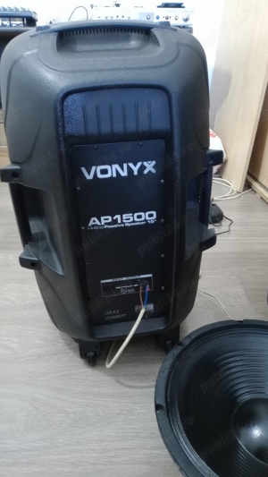 Boxe Vonyx 400w 8  ohmi  - imagine 5