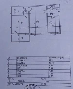 Apartament 2 camere renovat complet - Metrou 1 Decembrie - imagine 8