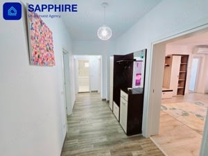 Apartament 3 camere cu 2 băi metrou Timpuri Noi, prima închiriere, boiler, bloc reabilitat - imagine 11