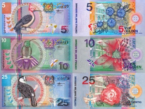 Lot 16 bancnote SURINAM unc