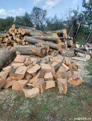 lemne de foc tăiate sparte gata - imagine 3