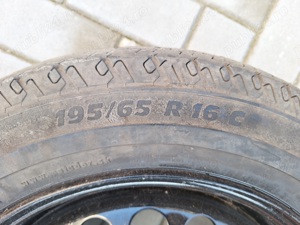 Rezerva. Vw t5.   Janta + anvelopa.  195.  65. R16 C. bacau. 50 euro - imagine 2