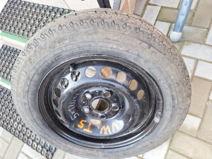 Rezerva. Vw t5.   Janta + anvelopa.  195.  65. R16 C. bacau. 50 euro - imagine 3