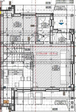 Casa cuplata, 127mp, 4 dormitoare, 3 bai, gradina, Luna de Sus - imagine 3