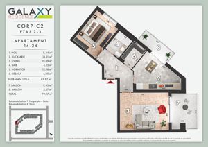 Comision 0! Apartament 2 camere in ansamblu nou, spatiu generos - Metalurgiei - imagine 5