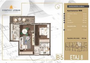 Apartament tip studio cu bucatarie inchisa, Rahova, Sector 5 - imagine 8