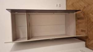 Set mobilier dormitor beige bej dulap haine si biblioteca - imagine 4