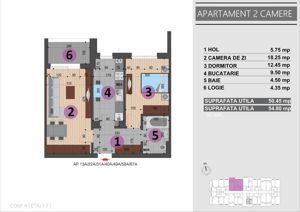 Apartament nou 2 camere, aproape de transport si centre comerciale - comision 0 - imagine 5