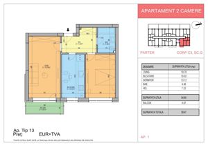 Apartament nou, 2 camere + balcon – Direct Dezvoltator 0% Comision - imagine 6