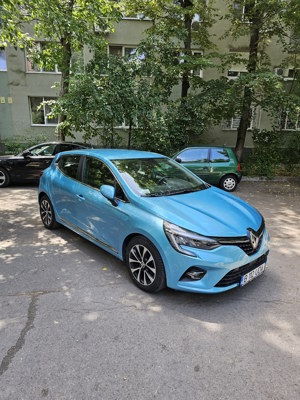 Vând clio intens, fabricație 2021,44600 km, blue celadon.