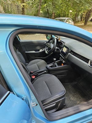 Vând clio intens, fabricație 2021,44600 km, blue celadon.  - imagine 2