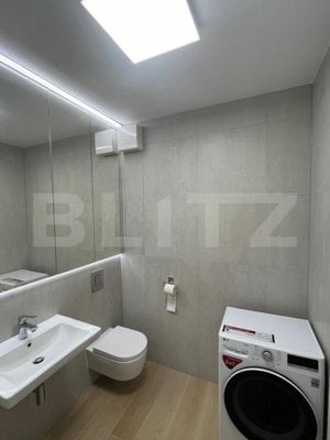 Apartament 2 camere, 55 mp, lux, zona ISHO - imagine 8