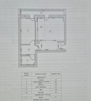 2 Camere + Parcare Zona Militari - Drumul Osiei - imagine 9