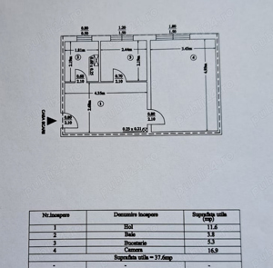 Spatiu birou cabinet 37.6mp   Strada Petru Rares - imagine 9