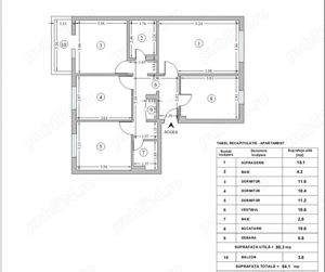 Apartament 4 camere