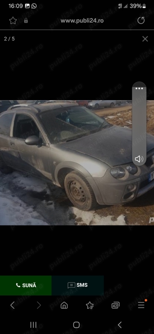 Dezmembram Rover Streetwise 2000 diesel,1.6 benzina - imagine 5