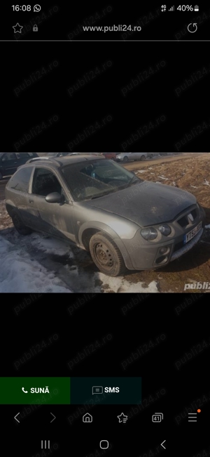 Dezmembram Rover Streetwise 2000 diesel,1.6 benzina - imagine 4