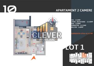 Titan Sector 3 Apartament 2 camere Tip Studio Comision 0