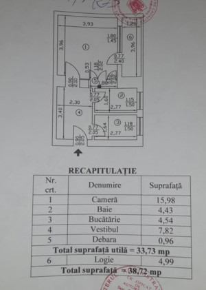 Garsonieră | Bloc Reabilitat | SIR Lujerului - imagine 7