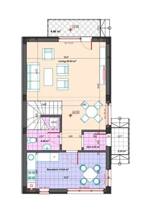 Vila tip duplex moderna, Comuna Berceni, Str. Calugareni, acces rapid Bucuresti - imagine 7