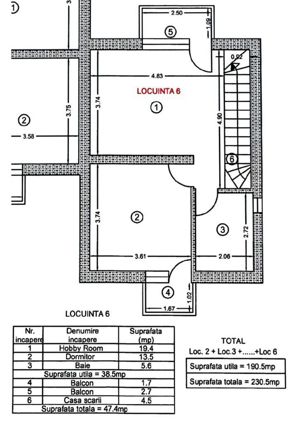 Vila P+1+M, 5 camere, centru Popesti Leordeni, Ilfov - imagine 8